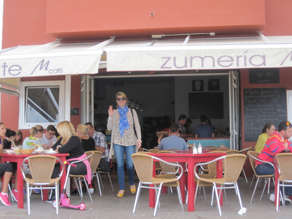 Frühstück im Café M in El Medano