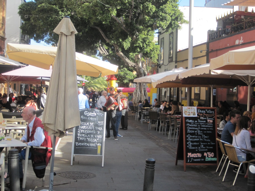 Mittagessen in Santa Cruz